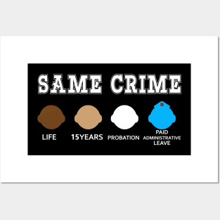 SAME CRIME Posters and Art